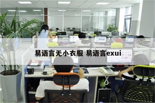 易语言无小衣服 易语言exui