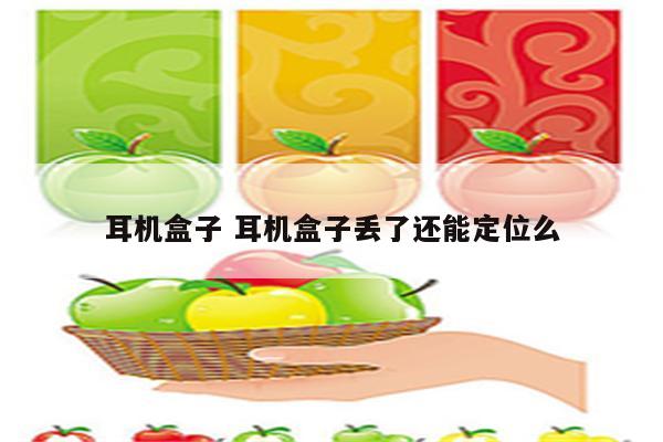 耳机盒子 耳机盒子丢了还能定位么