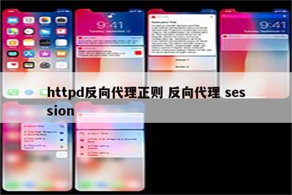 httpd反向代理正则 反向代理 session