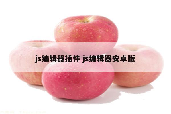 js编辑器插件 js编辑器安卓版