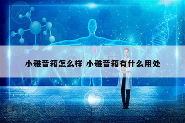 小雅音箱怎么样 小雅音箱有什么用处