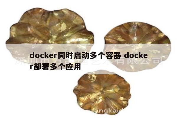 docker同时启动多个容器 docker部署多个应用