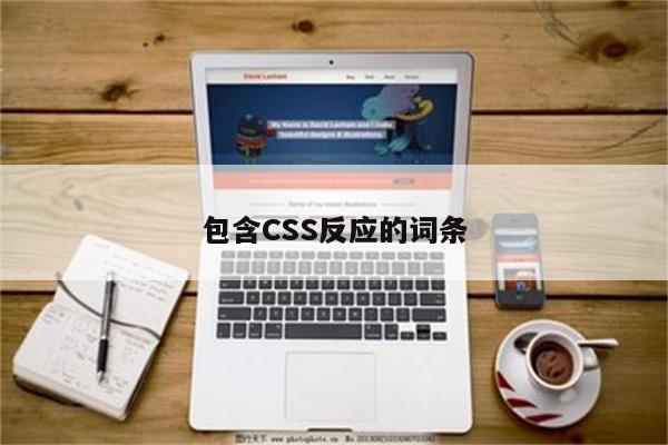 包含CSS反应的词条