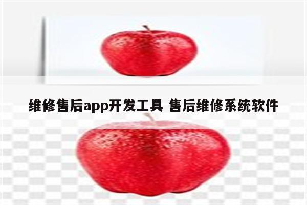 维修售后app开发工具 售后维修系统软件
