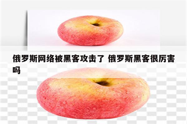 俄罗斯网络被黑客攻击了 俄罗斯黑客很厉害吗
