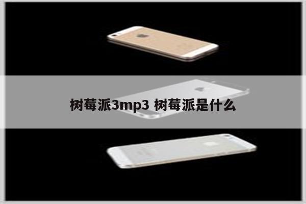 树莓派3mp3 树莓派是什么