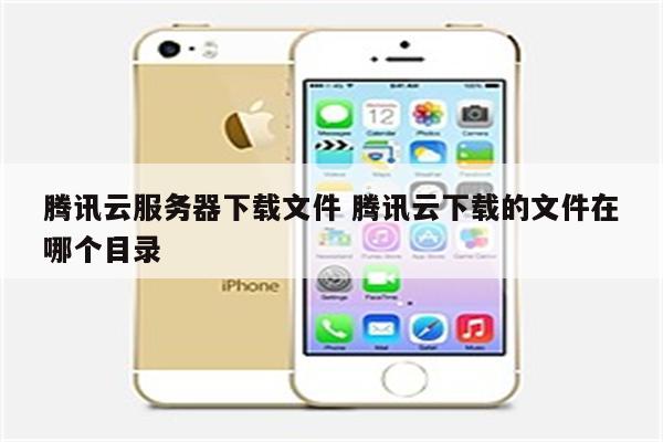 腾讯云服务器下载文件 腾讯云下载的文件在哪个目录