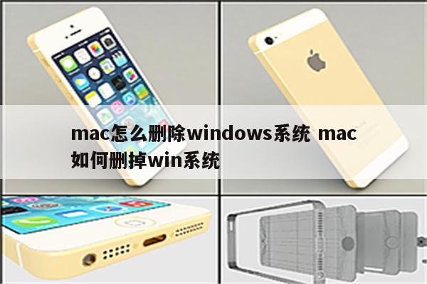 mac怎么删除windows系统 mac如何删掉win系统