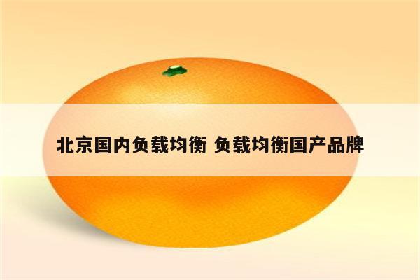 北京国内负载均衡 负载均衡国产品牌