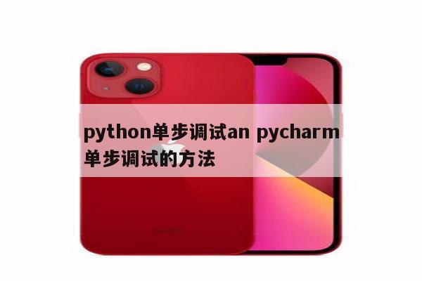 python单步调试an pycharm单步调试的方法