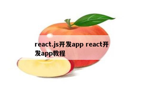 react.js开发app react开发app教程