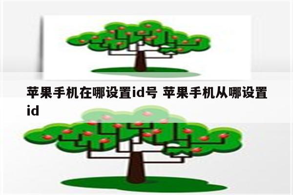 苹果手机在哪设置id号 苹果手机从哪设置id