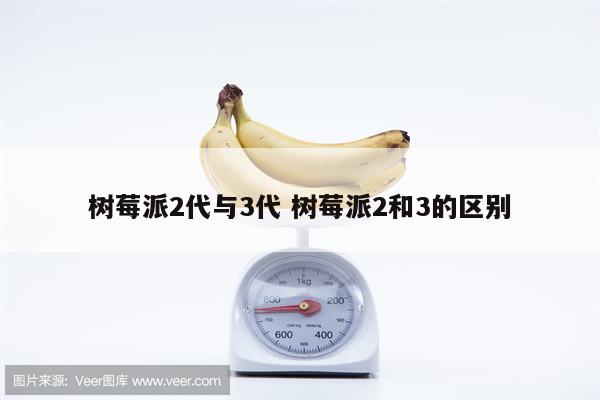 树莓派2代与3代 树莓派2和3的区别