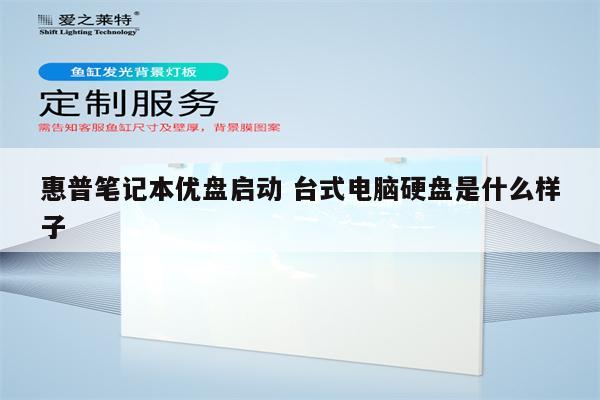 惠普笔记本优盘启动 台式电脑硬盘是什么样子