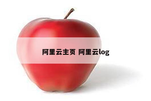 阿里云主页 阿里云log