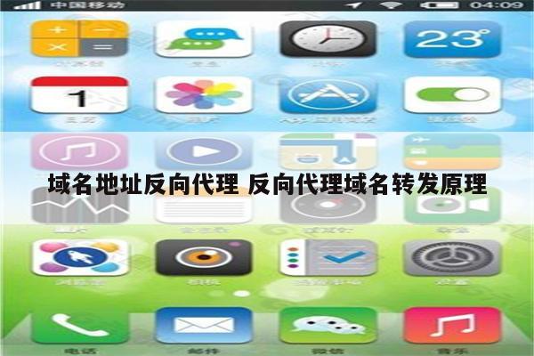 域名地址反向代理 反向代理域名转发原理