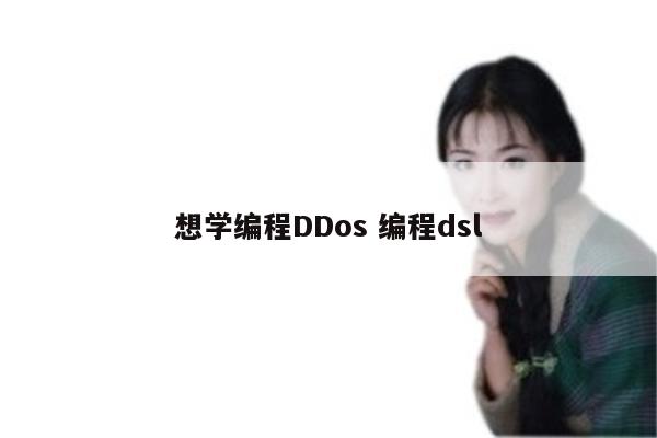 想学编程DDos 编程dsl