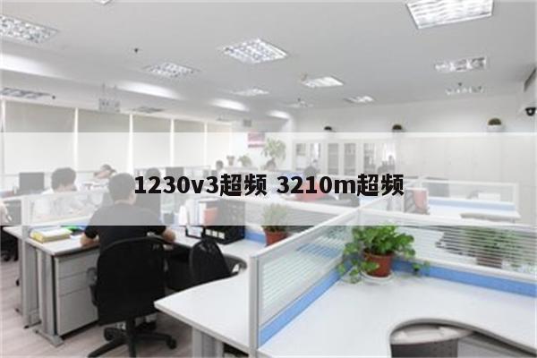 1230v3超频 3210m超频