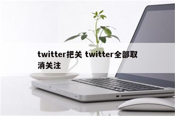 twitter把关 twitter全部取消关注