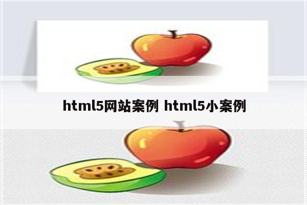 html5网站案例 html5小案例